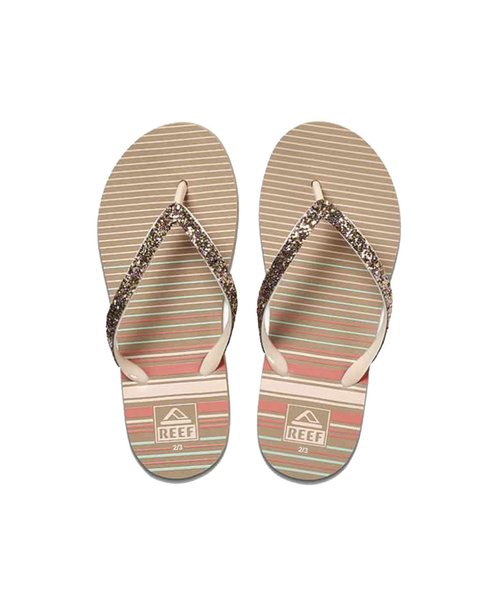 REEF - INFRADITO BIMBA - KIDS STARGAZER PRINTS - CI4033 - PEACH STRIPES