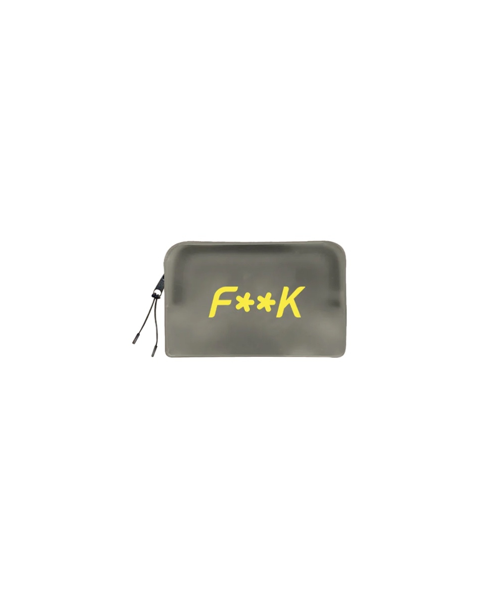 F**K - POCHETTE - 17x11cm - W01AU97-BK - BLACK