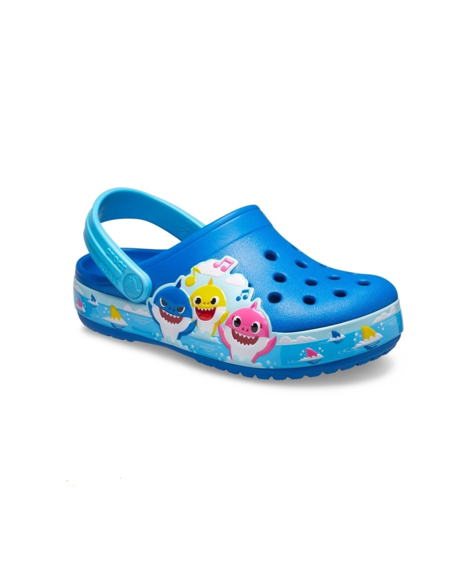 CROCS - SABOT JR - FUN LAB BABY SHARK BAND CLOG - 207066 - BRIGHT COBALT