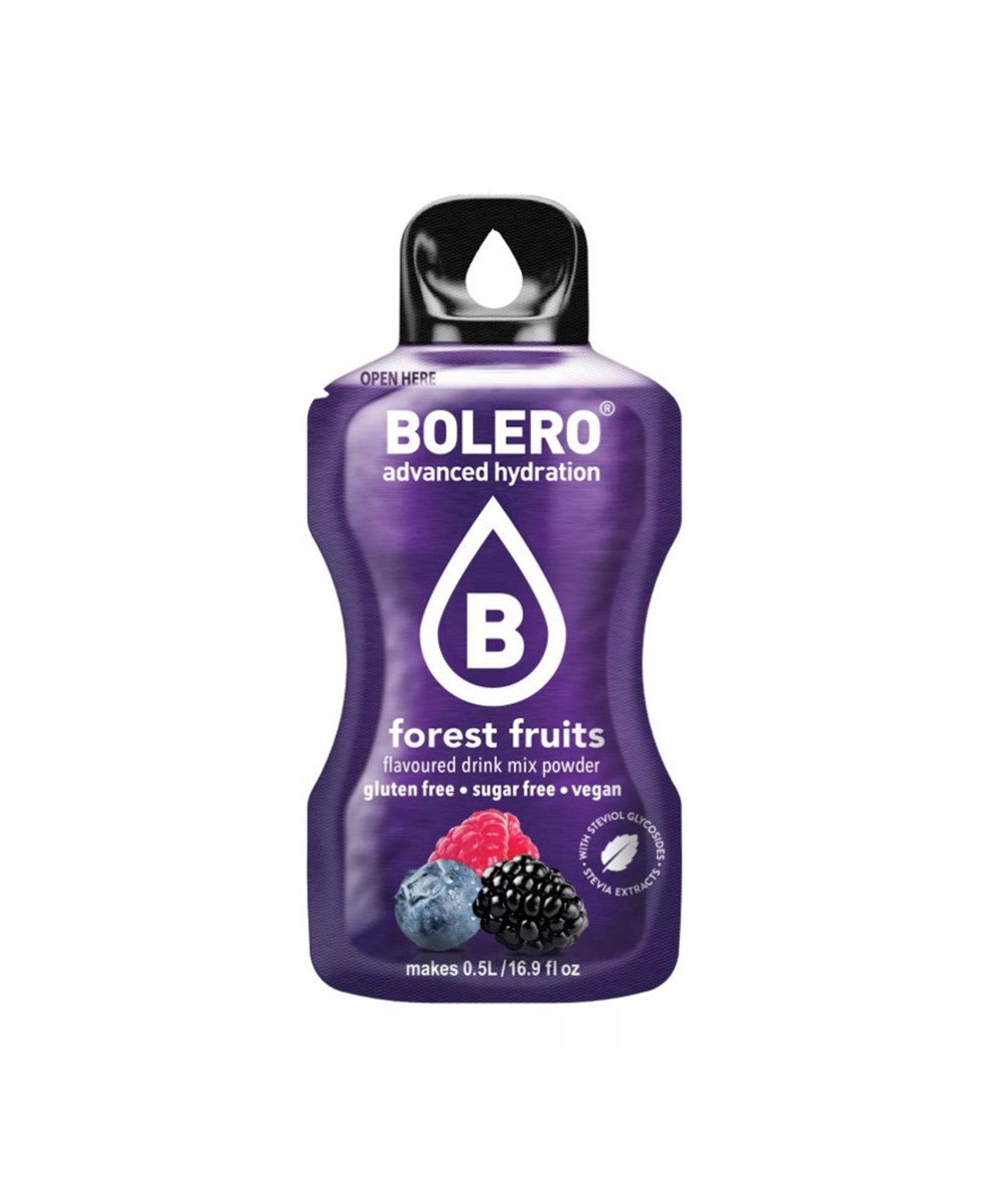 BOLERO - BEVANDA SPORTIVA - STICK MONODOSE - 9g - FOREST FRUIT