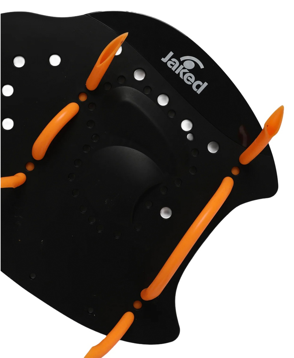 JAKED - SET ELASTICI PER PALETTE DA NUOTO - JKAN8BI01X - ORANGE