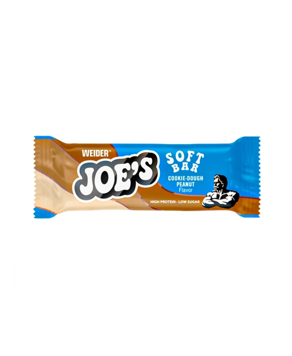 WEIDER - BARRETTA - JOE'S SOFT BAR - 50g - COOKIE DOUGH PEANUT