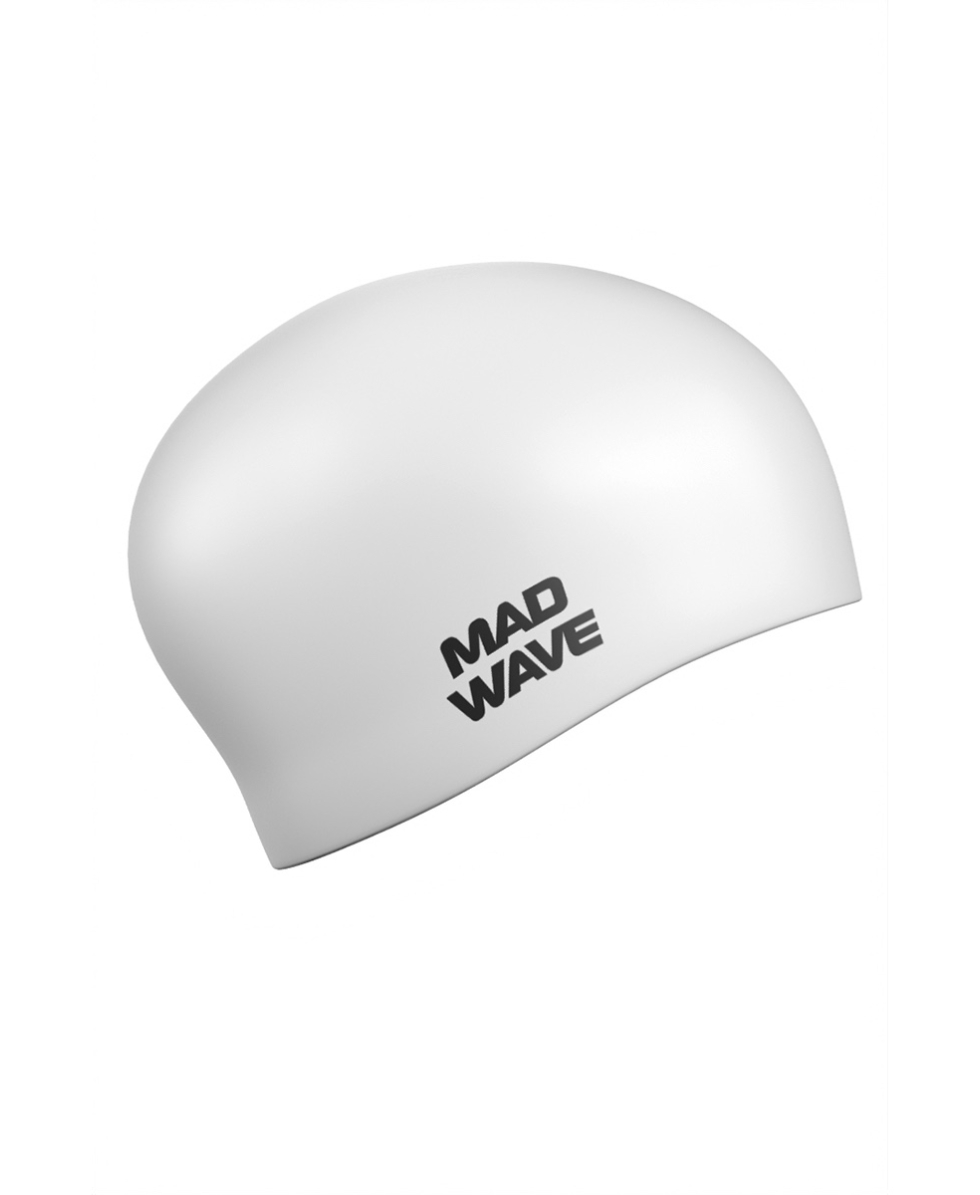 MAD WAVE - CUFFIA SILICONE - LONG HAIR - M051101002W - WHITE
