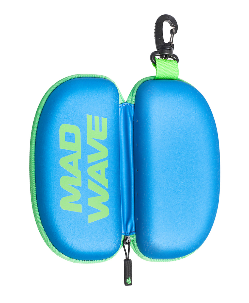 MAD WAVE - CUSTODIA OCCHIALINI - GOGGLE CASE - M070701003W - BLUE/GREEN