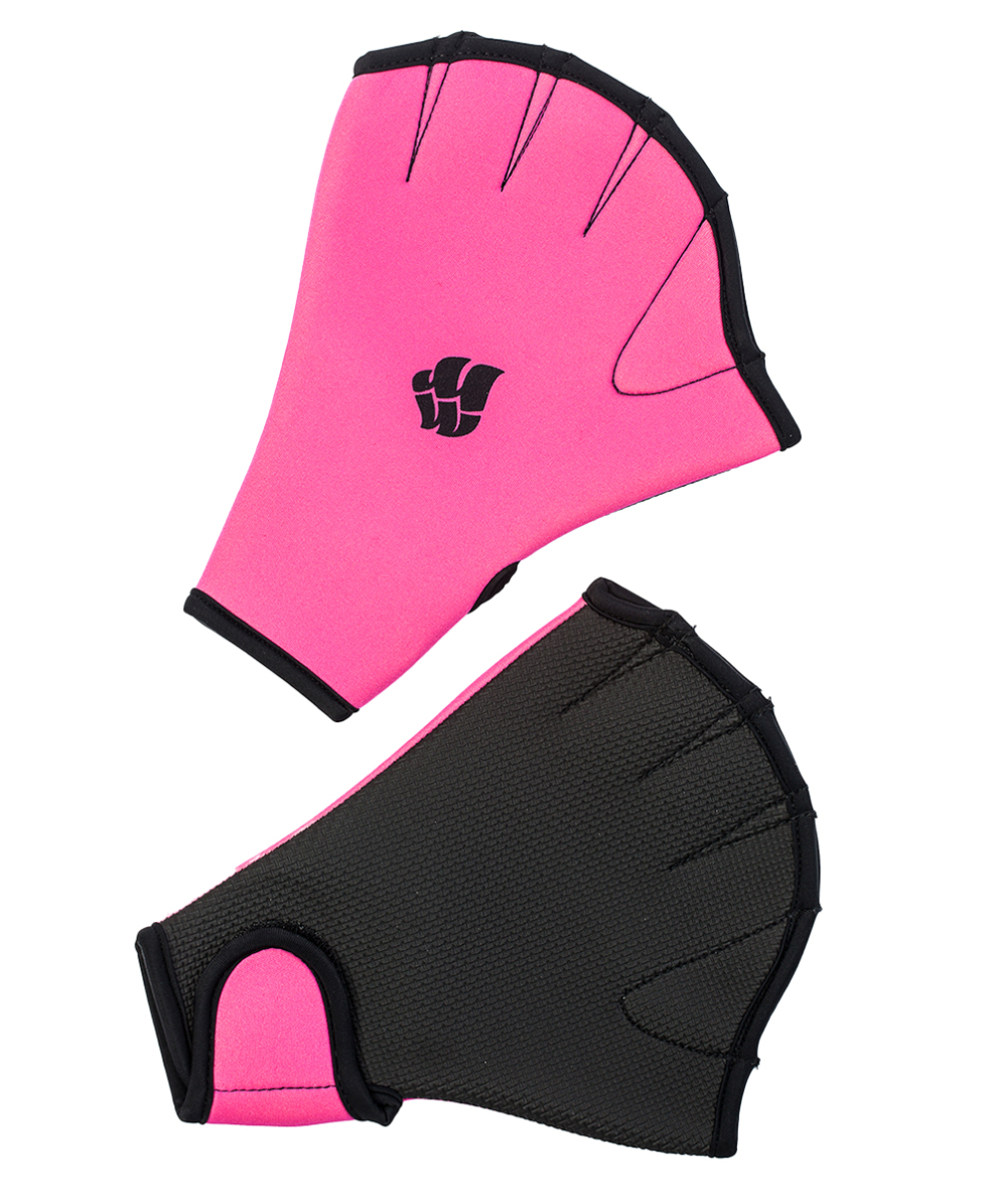 MAD WAVE - GUANTI PALMATI - AQUAFITNESS GLOVES - M074603 - PINK