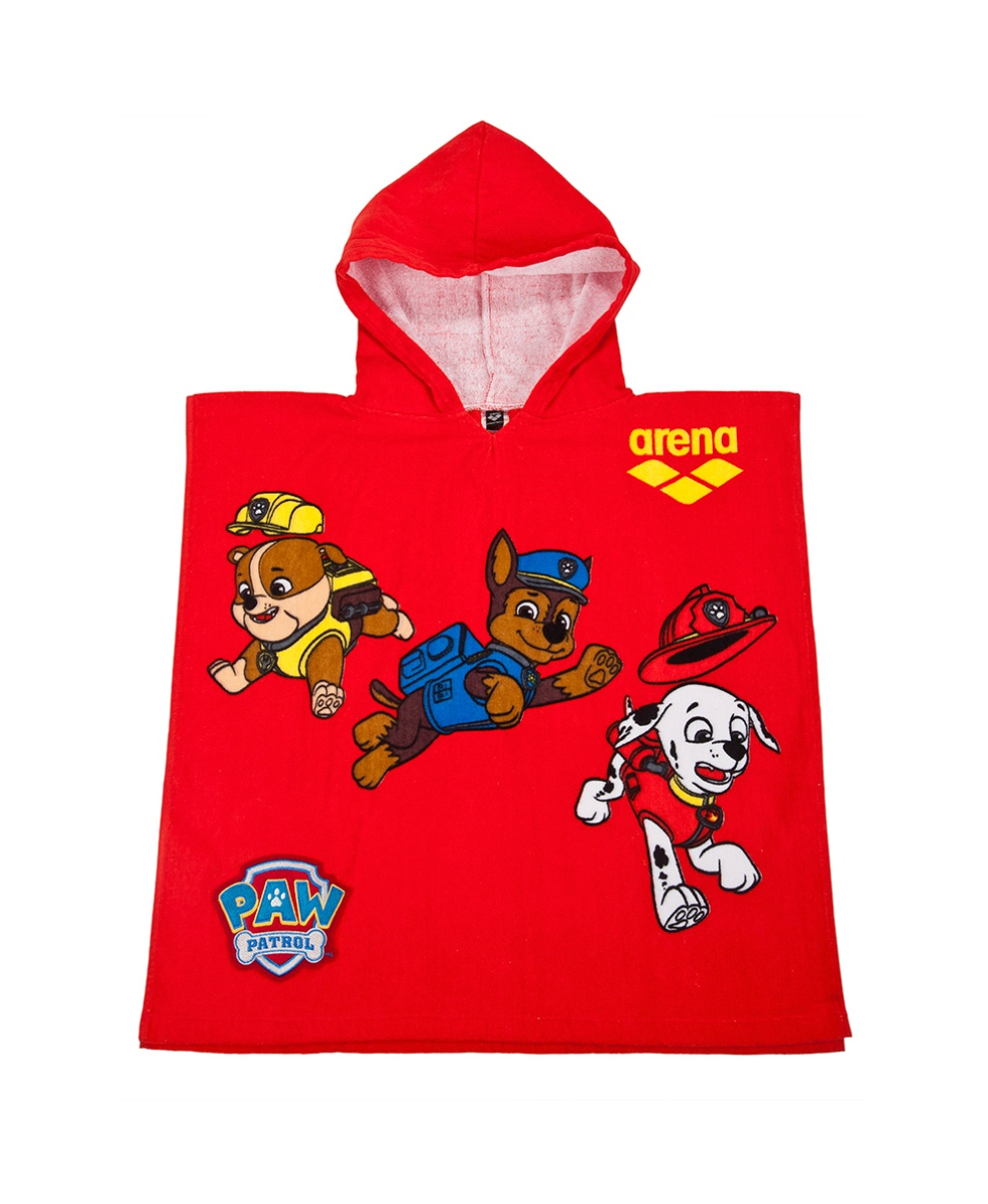ARENA - PONCHO PAW PATROL KIDS - ONE SIZE - 2A57645 - RED