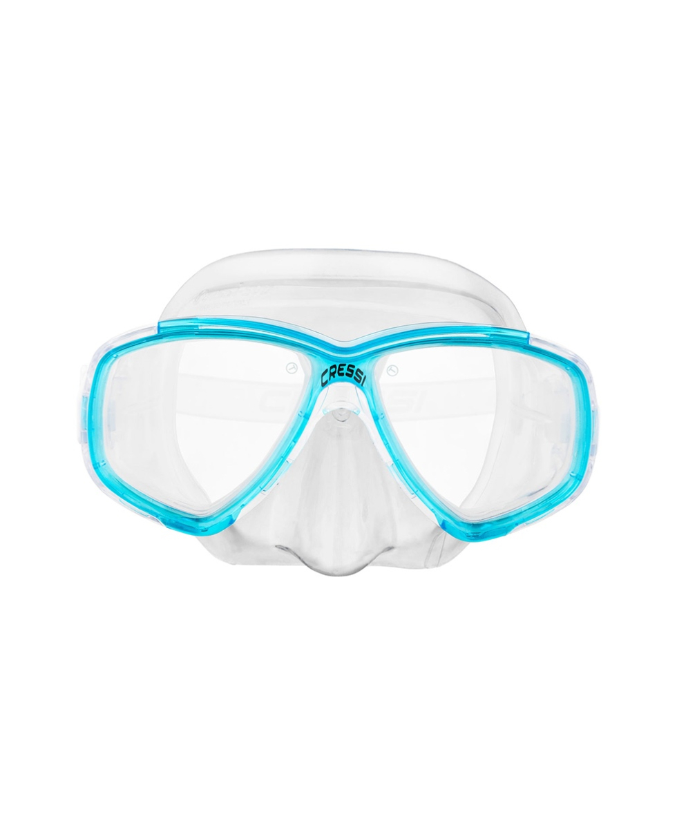 CRESSI - MASCHERA SNORKELING - PERLA - DN207963 - CLEAR/AQUAMARINA
