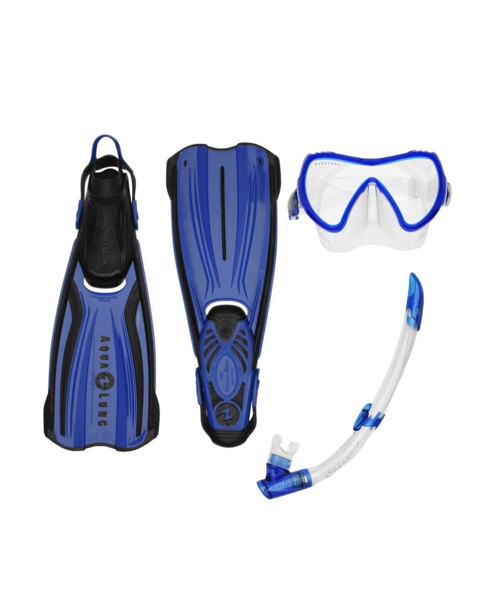 AQUALUNG - PINNE SET AMIKA - FINS - BLUE/BLACK