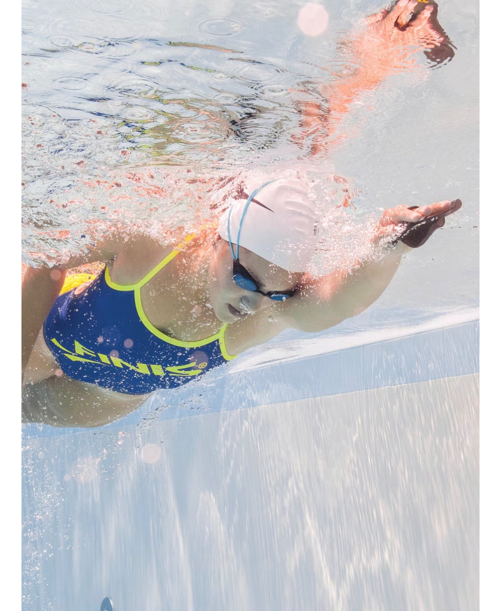 FINIS - PALLETTE TECNICHE - ISO PADDLES - 1.05.033 - BLACK/YELLOW 