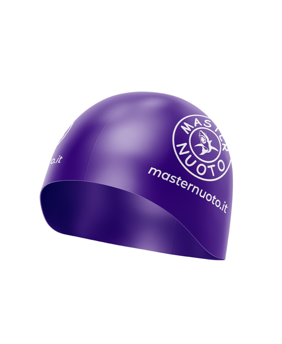 MASTER NUOTO - CUFFIA IN SILICONE PREMIUM - MN0013 - PURPLE