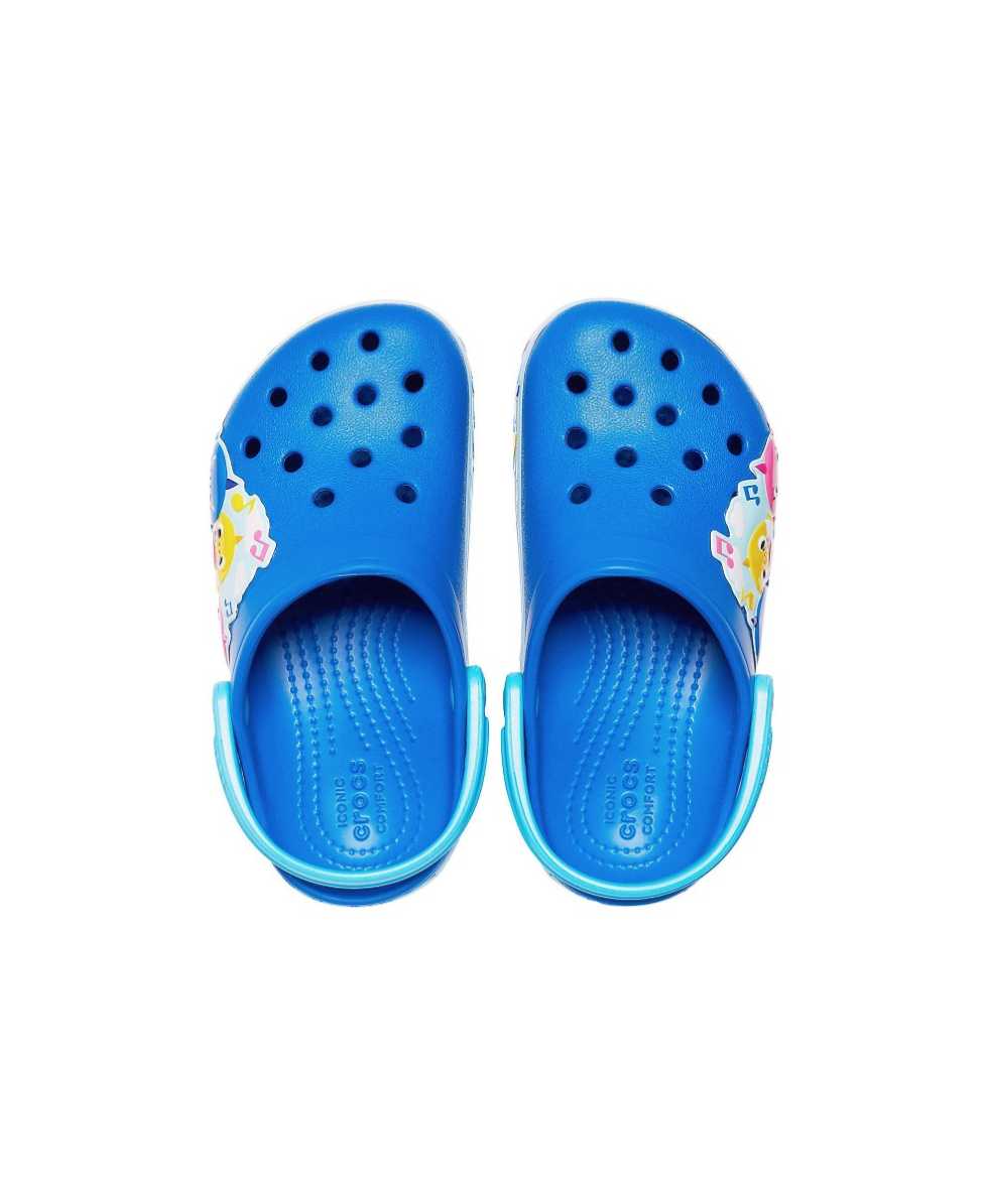 CROCS - SABOT JR - FUN LAB BABY SHARK BAND CLOG - 207066 - BRIGHT COBALT
