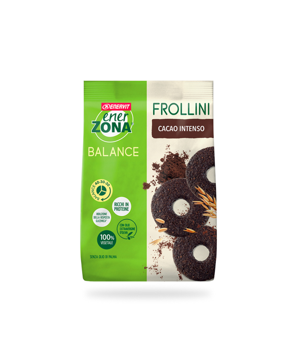 ENERZONA - FROLLINI - 250g - 93026 - CACAO INTENSO