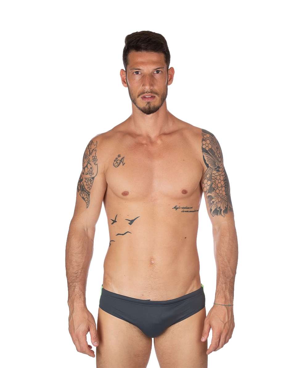 EMPORIO ARMANI - COSTUME SLIP/BRIEF - 901000 8P701 02842 - ANTHRACITE