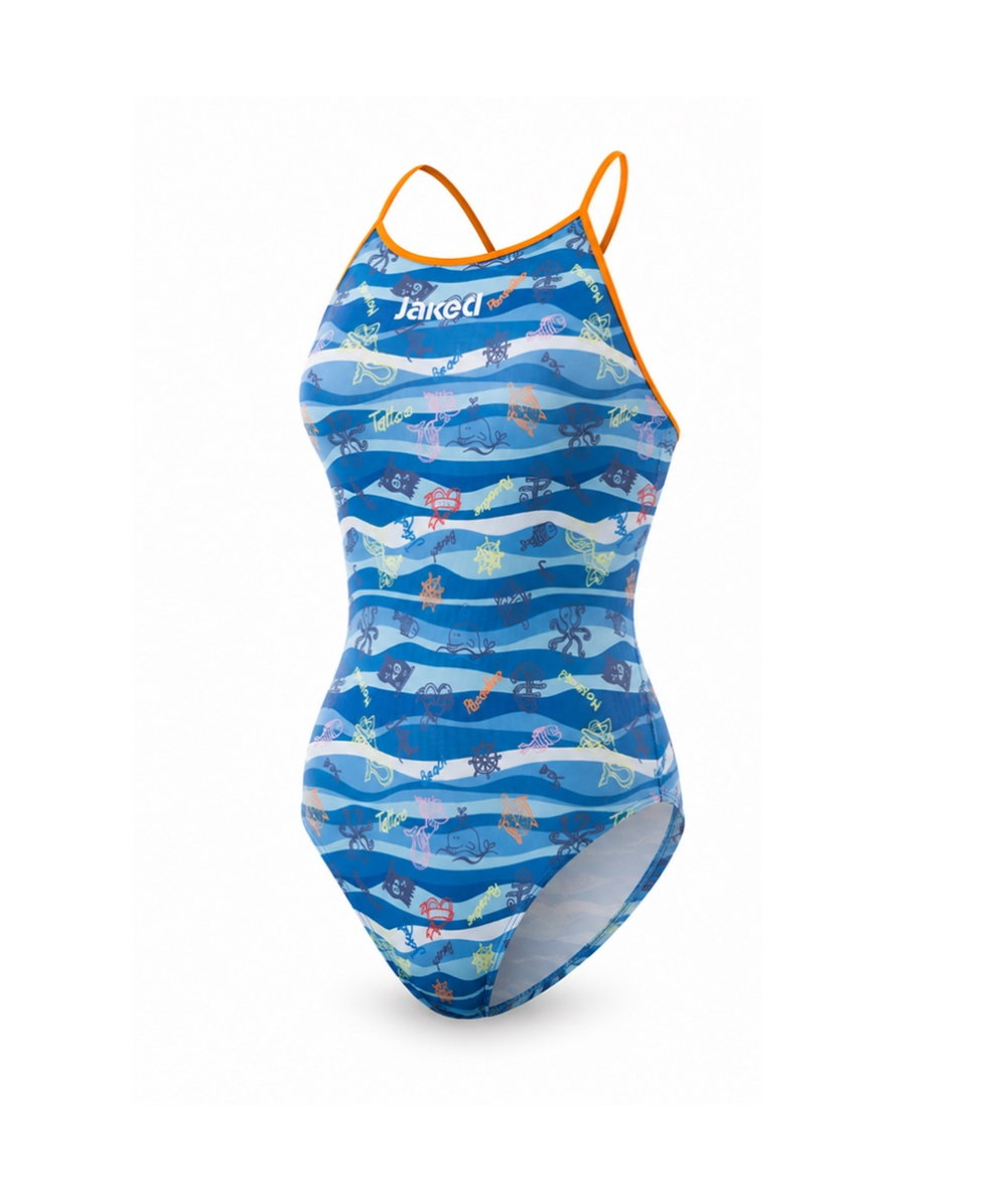 JAKED - COSTUME INTERO JR - WAVES - JCOOA09003 - BLUE