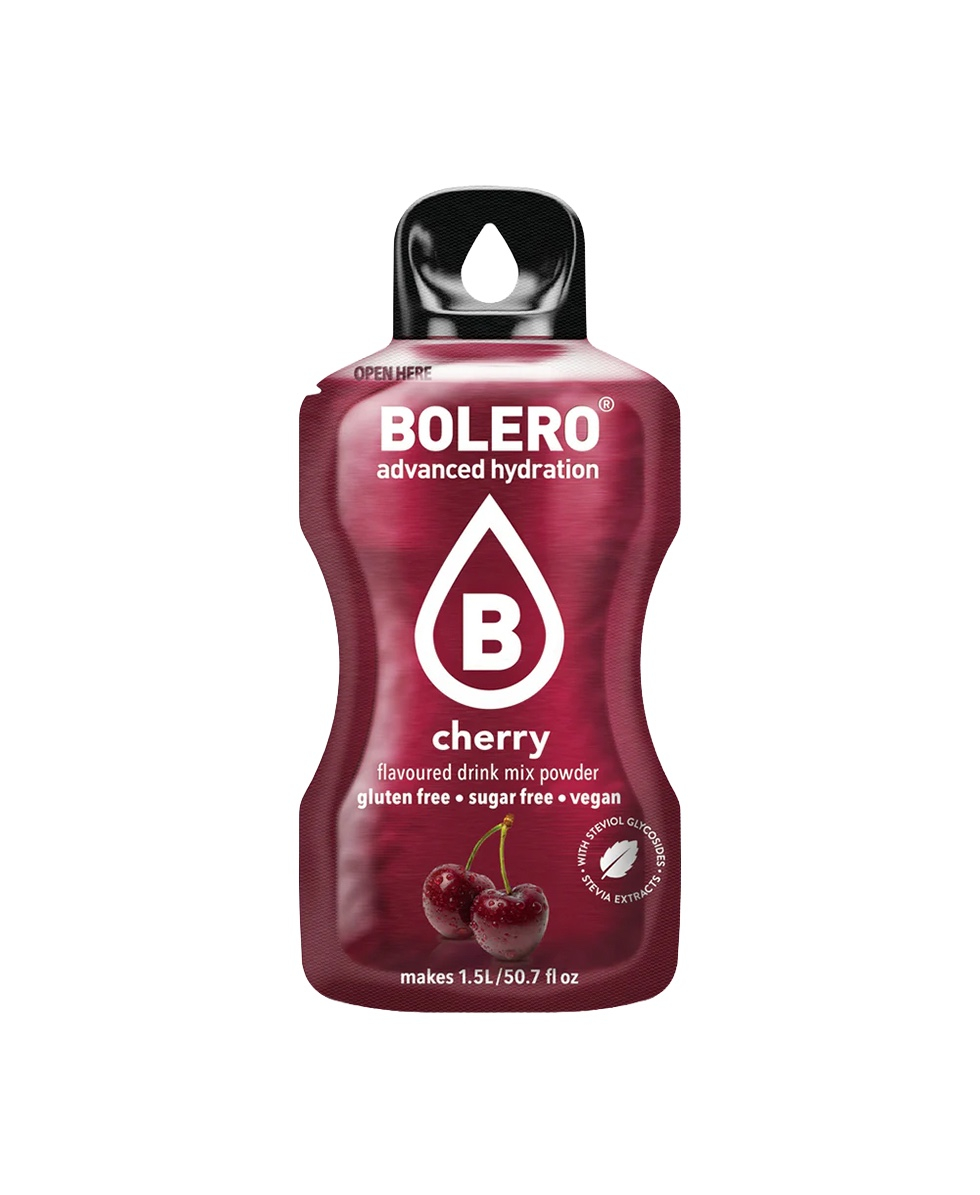 BOLERO - BEVANDA SPORTIVA - STICK MONODOSE - 9g - CHERRY