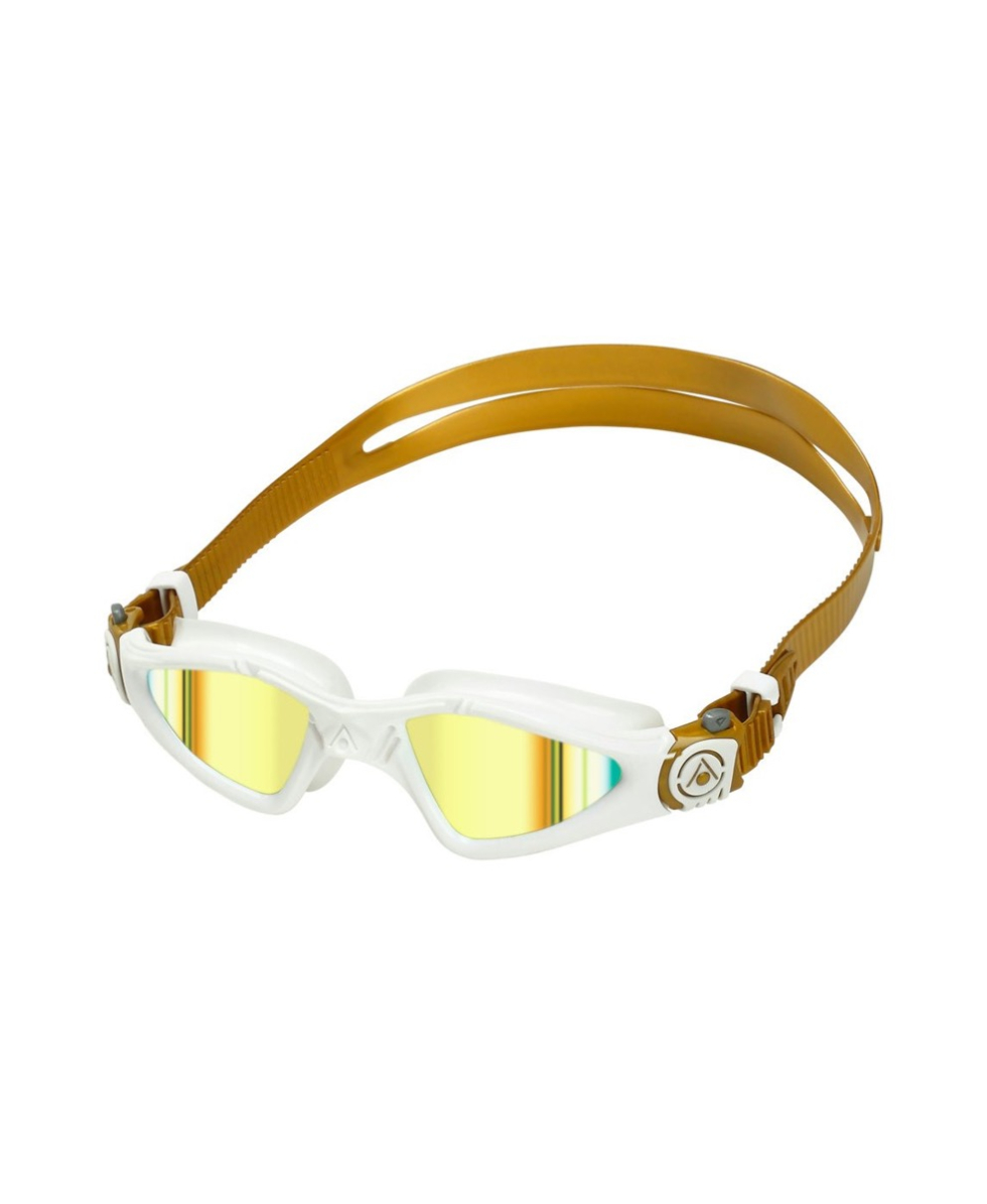 AQUASPHERE - OCCHIALINO KAYENNE SMALL TITANIUM MIRROR - 191.690 - WHITE/GOLD - GOLD LENSES