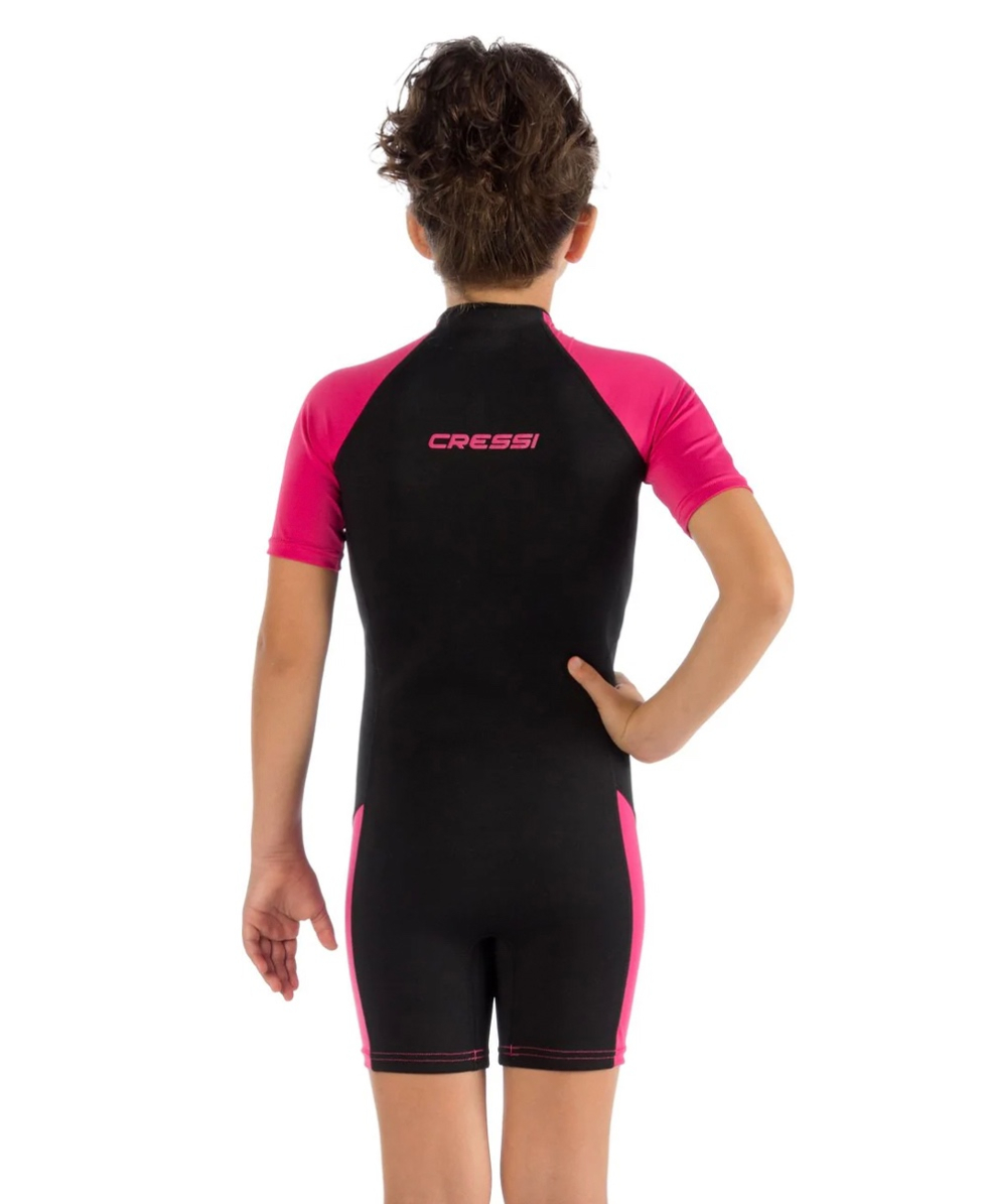CRESSI - MUTA JUNIOR - LITTLE SHARK - 2mm - BLACK/PINK