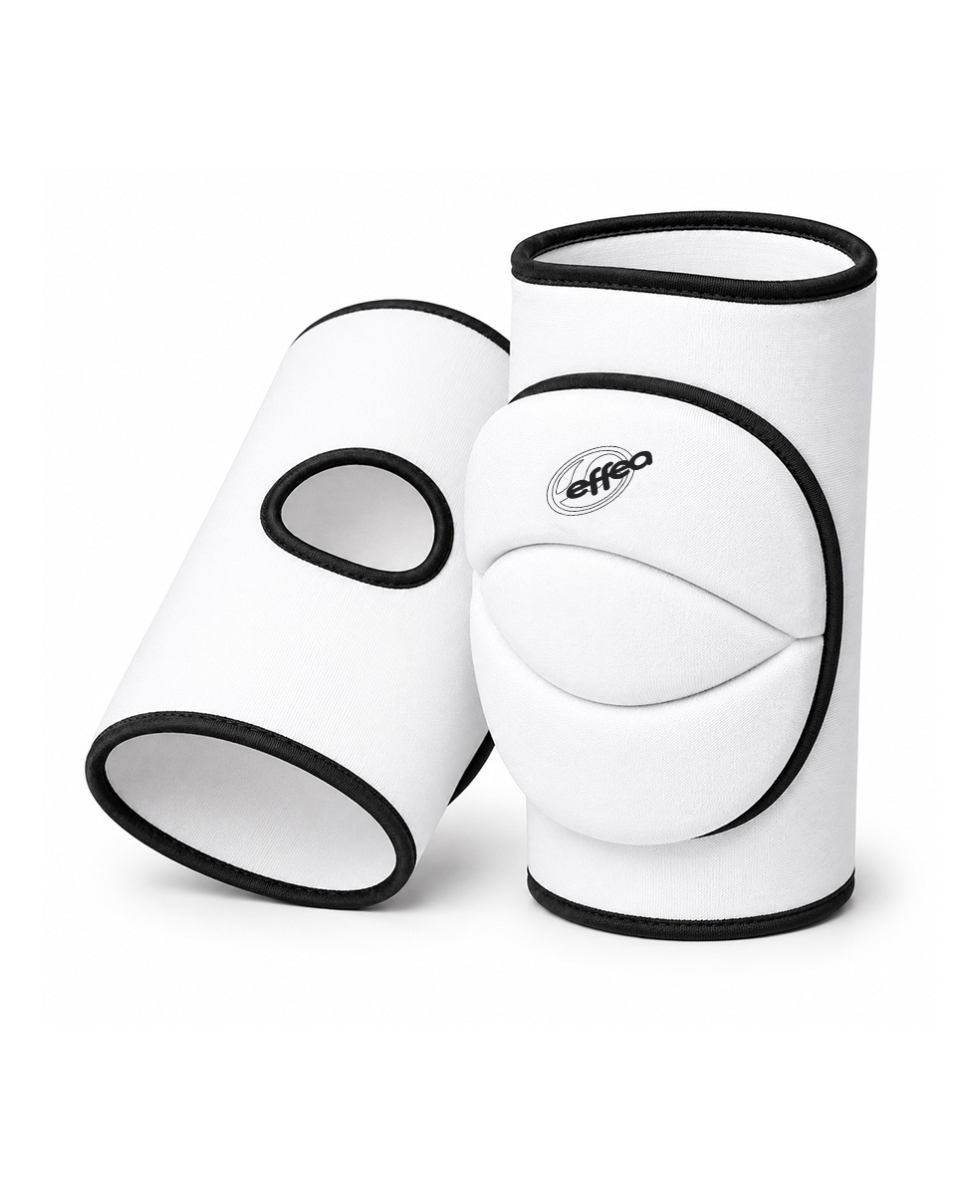 EFFEA - GINOCCHIERE PALLAVOLO - VOLLEY KNEE PADS - 6644 - PURE WHITE