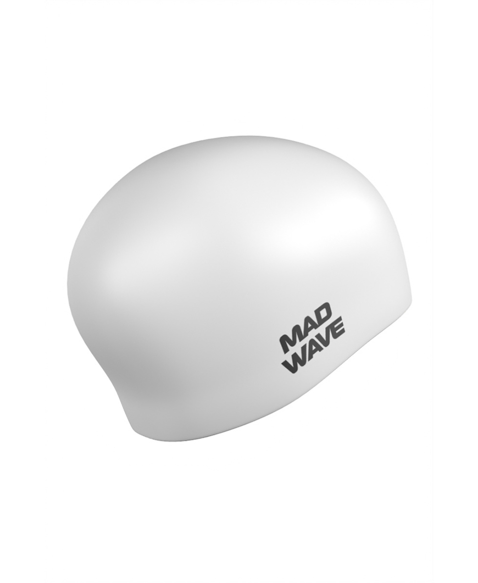 MAD WAVE - CUFFIA SILICONE - LONG HAIR - M051101002W - WHITE