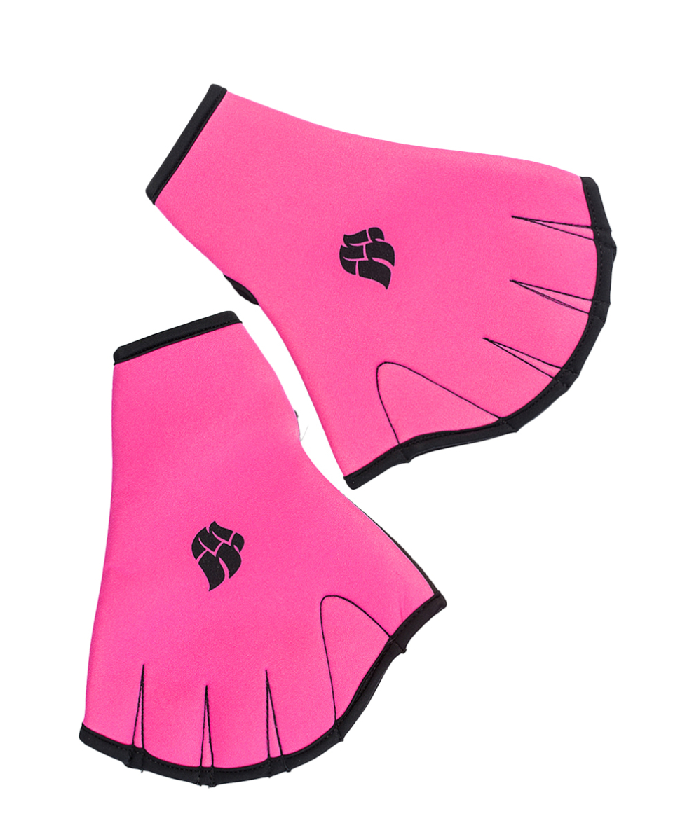 MAD WAVE - GUANTI PALMATI - AQUAFITNESS GLOVES - M074603 - PINK