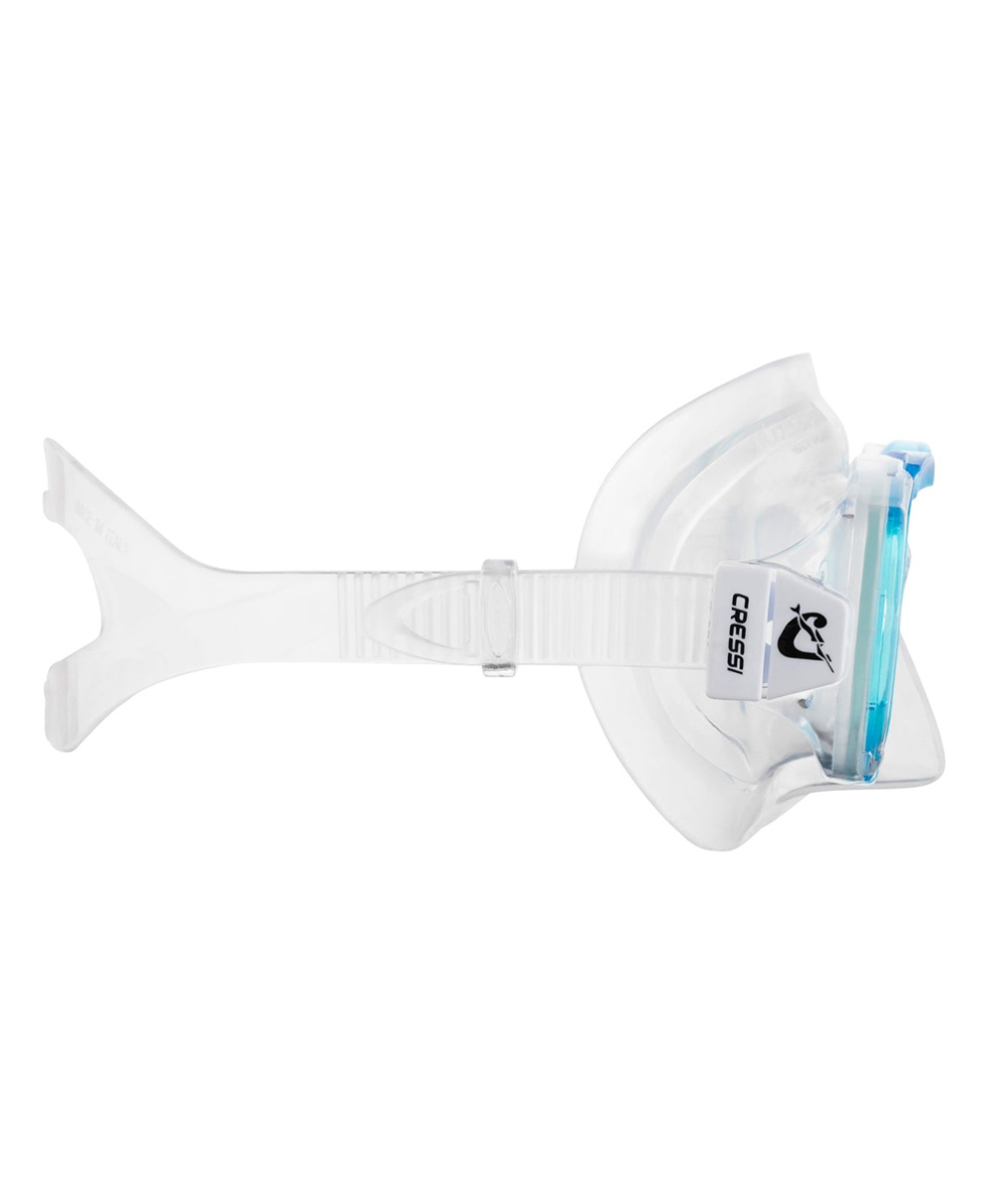 CRESSI - MASCHERA SNORKELING - PERLA - DN207963 - CLEAR/AQUAMARINA