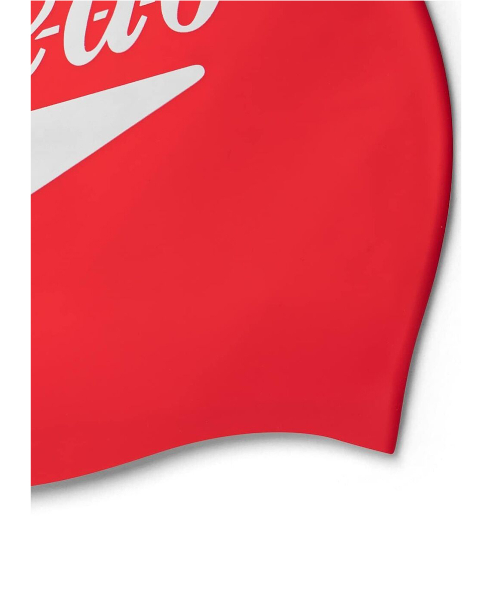 SPEEDO - CUFFIA SILICONE - PRINTED SILICONE CAP - 0838514614 - SPEEDO RED/WHITE