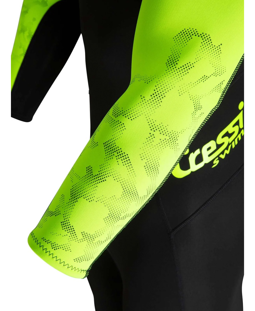 CRESSI - MUTA UOMO - KARUA - 3+2mm - DG002901 - BLACK/GREEN