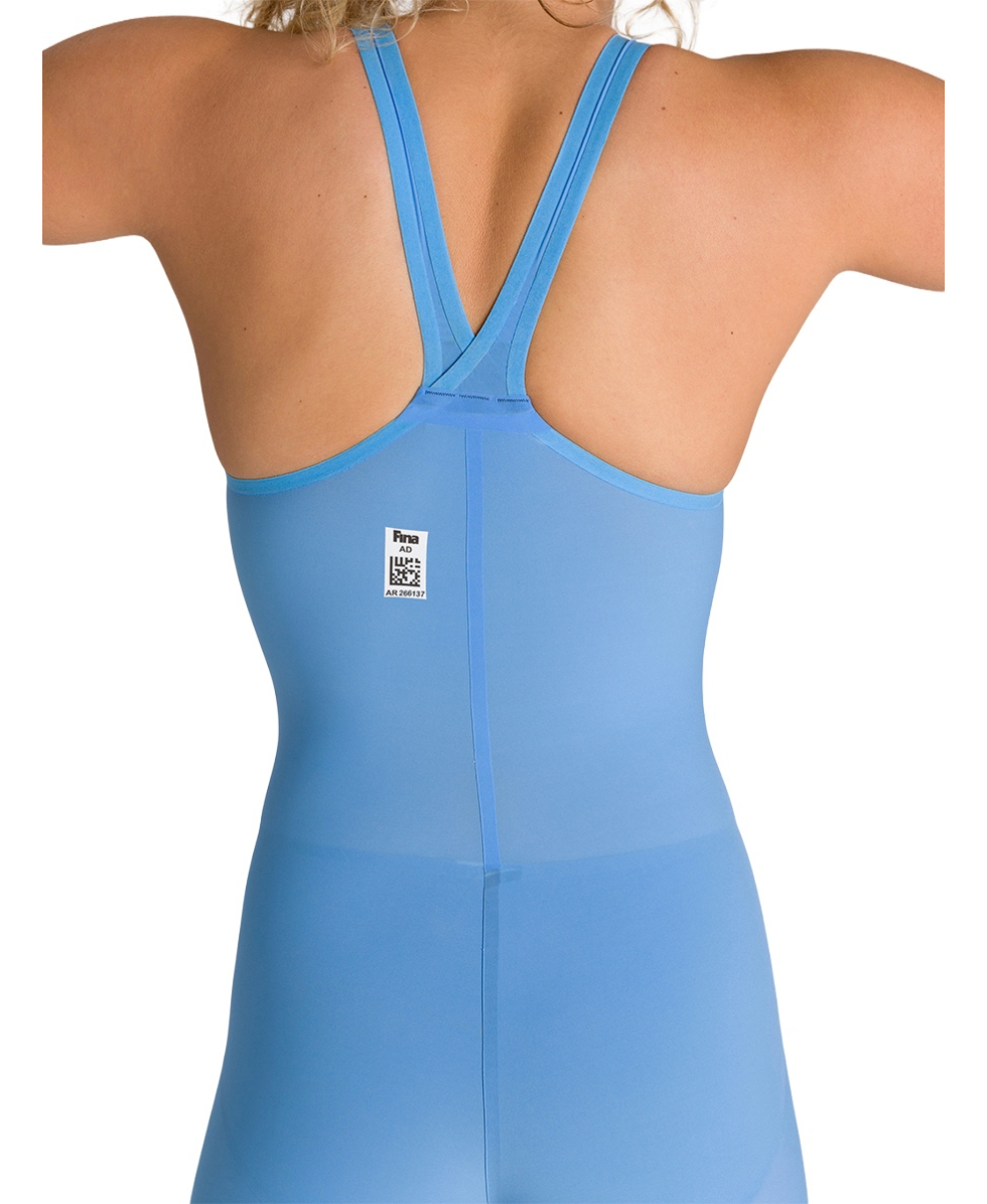 ARENA - WOMAN POWERSKIN R-EVO + FBLLC OPEN WATER - CLOSED BACK - 25109730 - OCEAN BLUE
