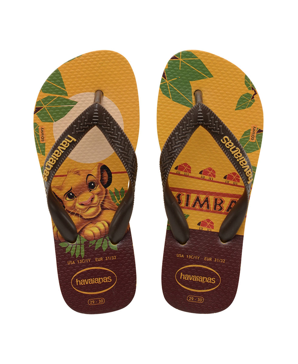 HAVAIANAS - INFRADITO KIDS - LION KING - 4144490-1652 - BANANA YELLOW - A