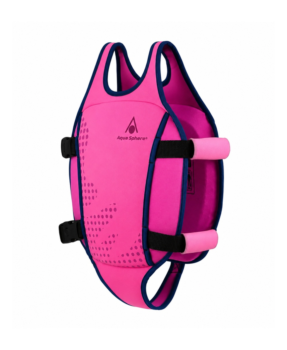 AQUASPHERE - GIUBBOTTO GALLEGGIANTE BAMBINA - SWIM VEST - PINK