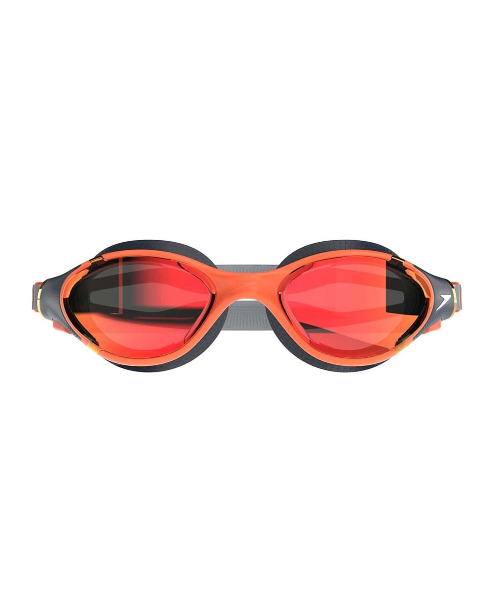 SPEEDO - OCCHIALINO ADULTO - BIOFUSE 2.0 MIRROR - 00233117933 - AMBER WAVE/STEEL/CRIMSON