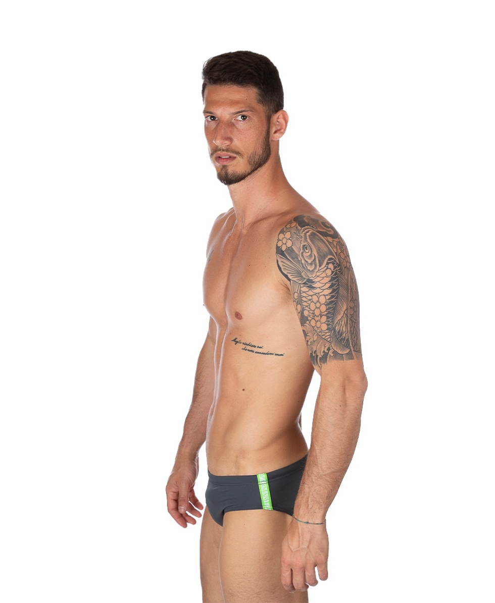 EMPORIO ARMANI - COSTUME SLIP/BRIEF - 901000 8P701 02842 - ANTHRACITE
