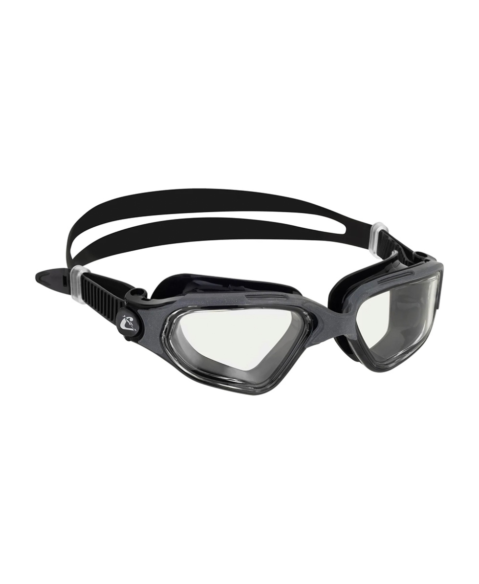 CRESSI - OCCHIALINI - CLEAR EYES - ZDE265055 - BLACK/SILVER, CLEAR LENSES