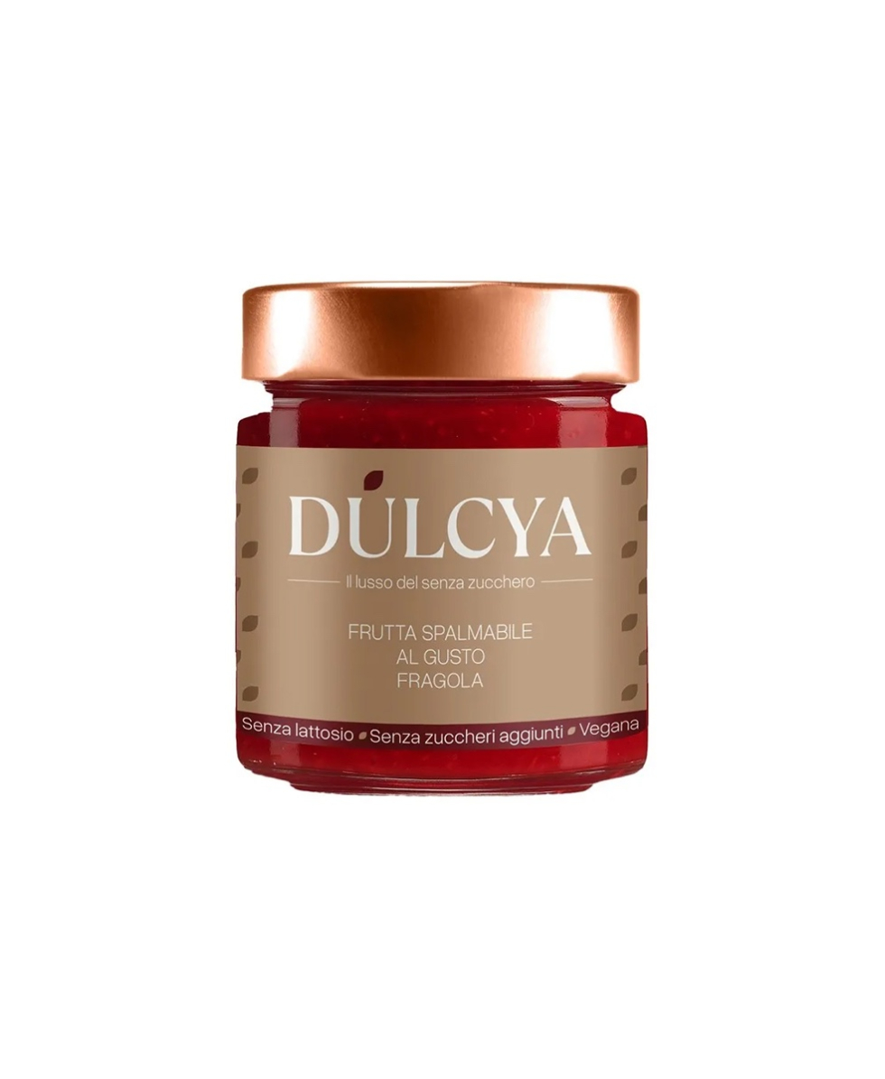 DULCYA - CONFETTURA SPALMABILE - ZERO ZUCCHERI - 200g - FRAGOLA