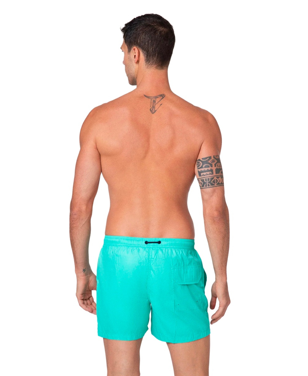 F**K - COSTUME SHORT - M01BU02-AQ - AQUAMARINA