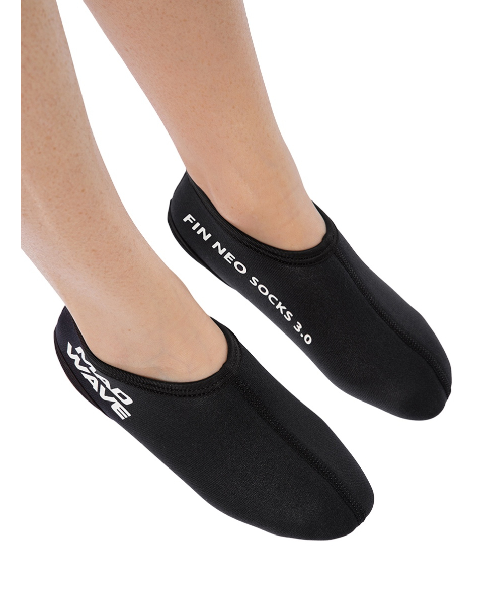MAD WAVE - CALZA IN NEOPRENE PER PINNE - FIN NEO SOCKS 3.0 - BLACK