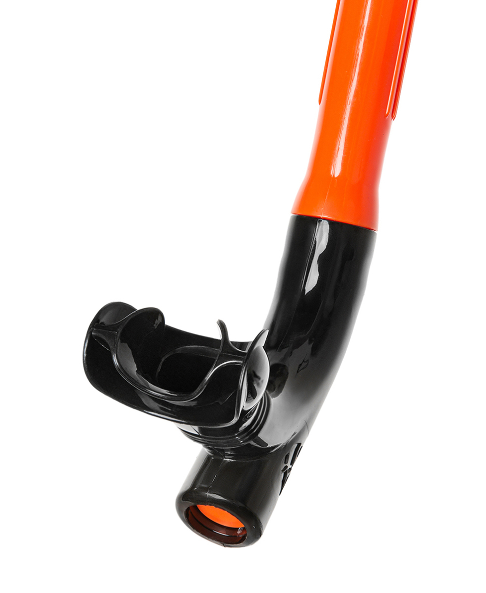 MAD WAVE - RESPIRATORE FRONTALE -  PRO SNORKEL - M077301005W - ORANGE
