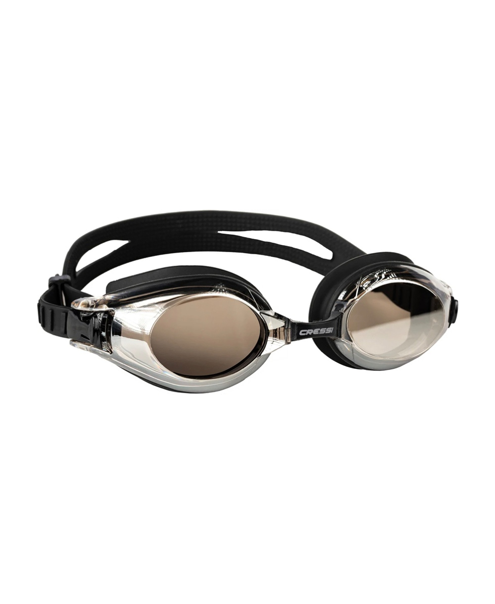 CRESSI - OCCHIALINO - NUOTO 3.0 MIRROR - ZDE245059 - BLACK, SILVER LENSES