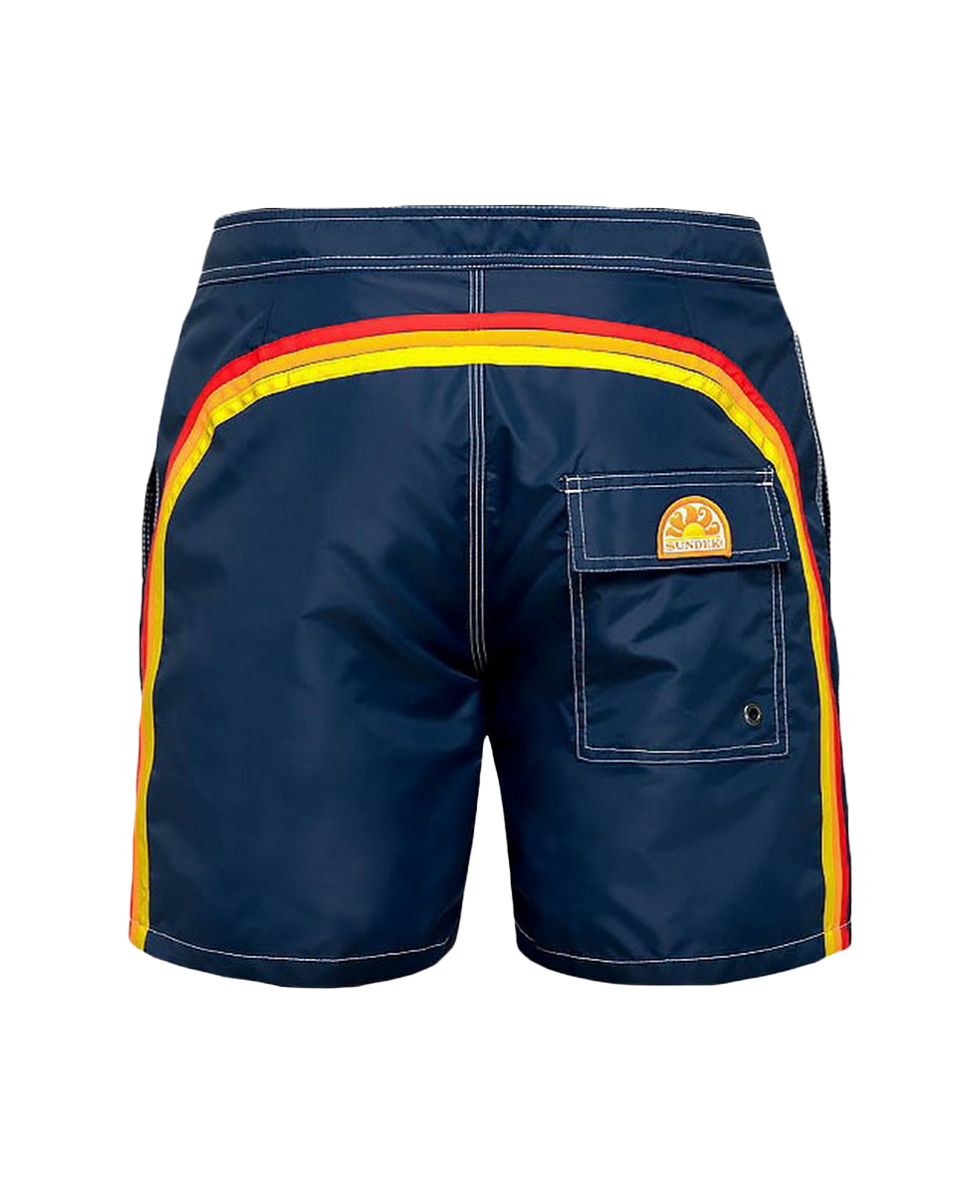 SUNDEK - COSTUME BOARDSHORT BOY 9,5" - B504BDTA100-613 - VINTAGE NAVY - BS/RB ELASTIC WAIST