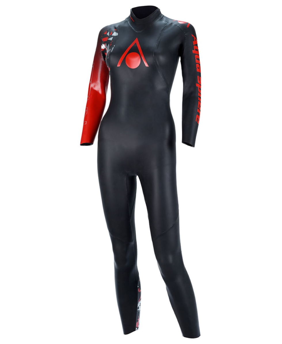 AQUASPHERE - MUTA DONNA - RACER V3 WOMAN - 8340131 - BLACK/RED