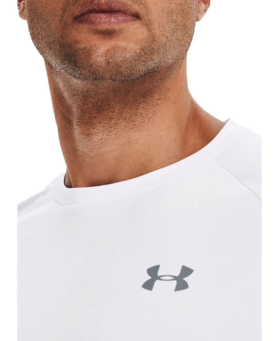 UNDER ARMOUR - T-SHIRT TECH 2.0 - 1326413-100 - WHITE