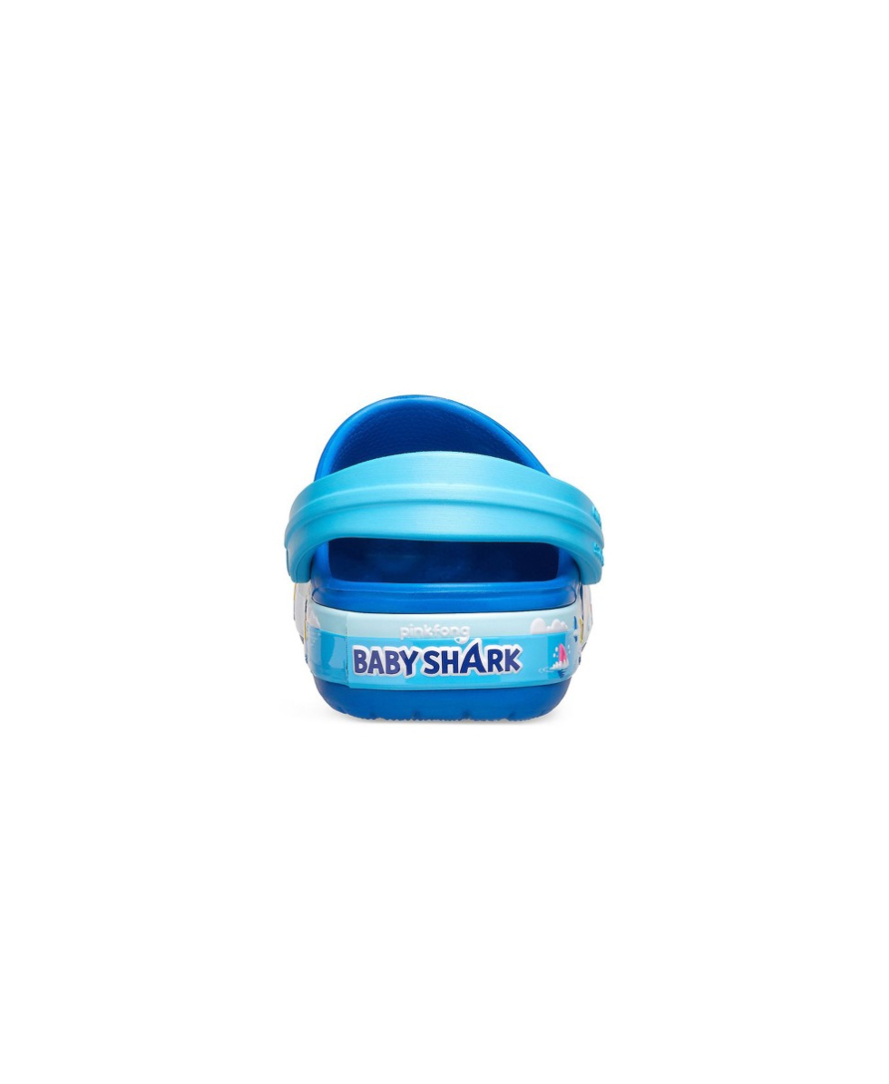 CROCS - SABOT JR - FUN LAB BABY SHARK BAND CLOG - 207066 - BRIGHT COBALT