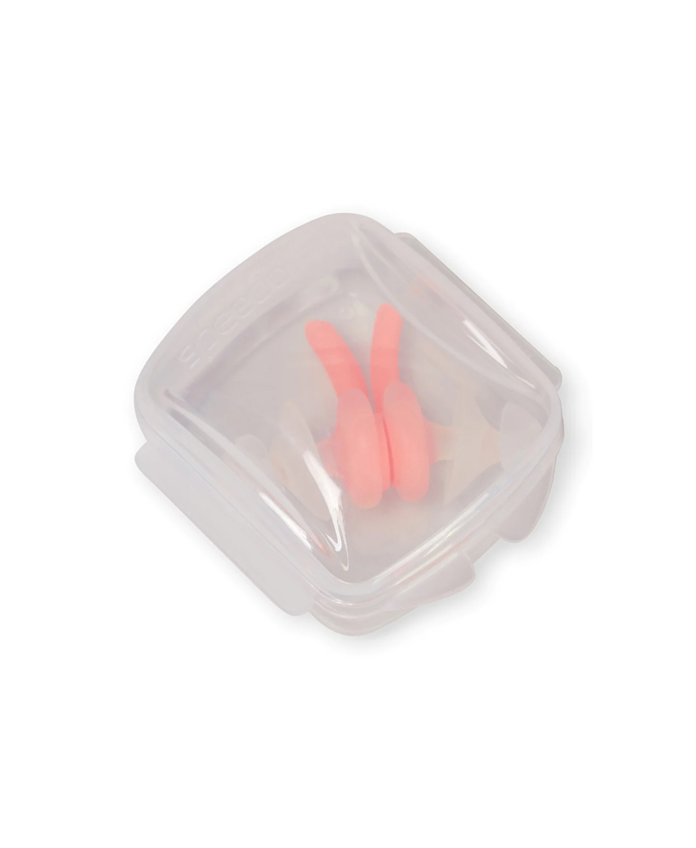 SPEEDO - NEW BIOFUSE EARPLUG - TAPPI ORECCHIE - 00237414492 - CLEAR/FLUO TANGERINE