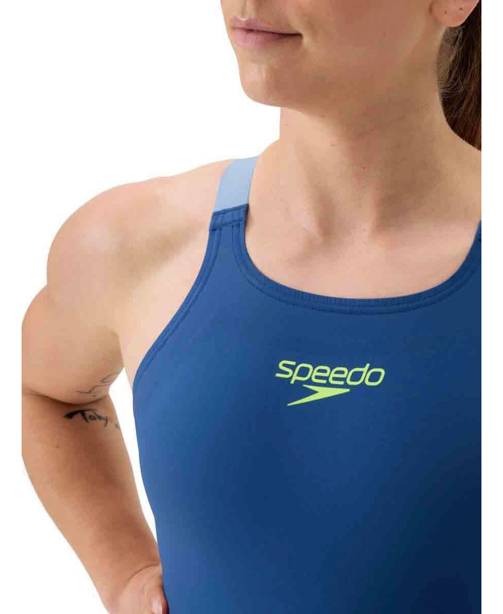 SPEEDO - FASTSKIN LZR IGNITE OPEN BACK - 1343719223 - NITE/ACADIA BLUE
