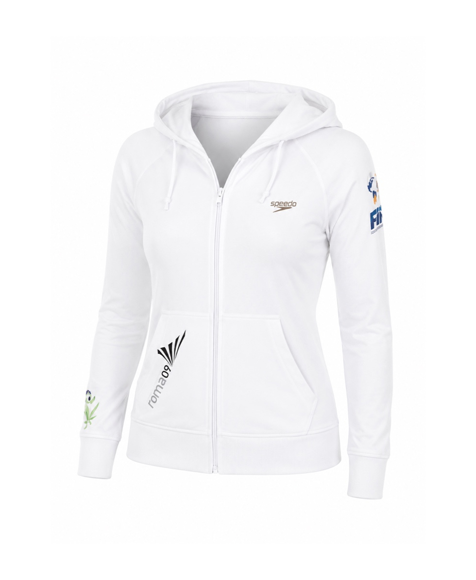 SPEEDO - FELPA DONNA "ROMA 09" - 19102W - WHITE