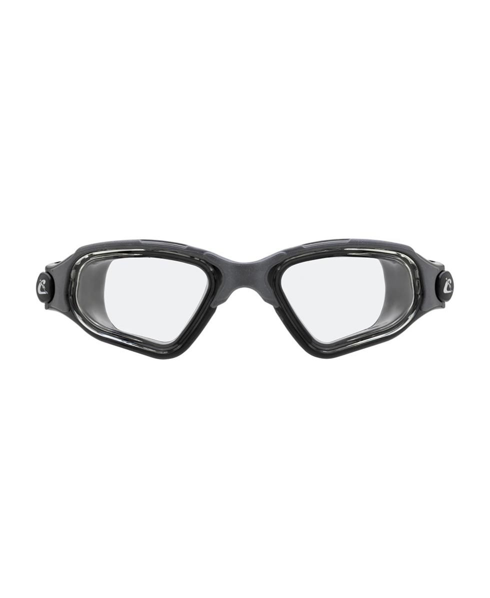 CRESSI - OCCHIALINI - CLEAR EYES - ZDE265055 - BLACK/SILVER, CLEAR LENSES