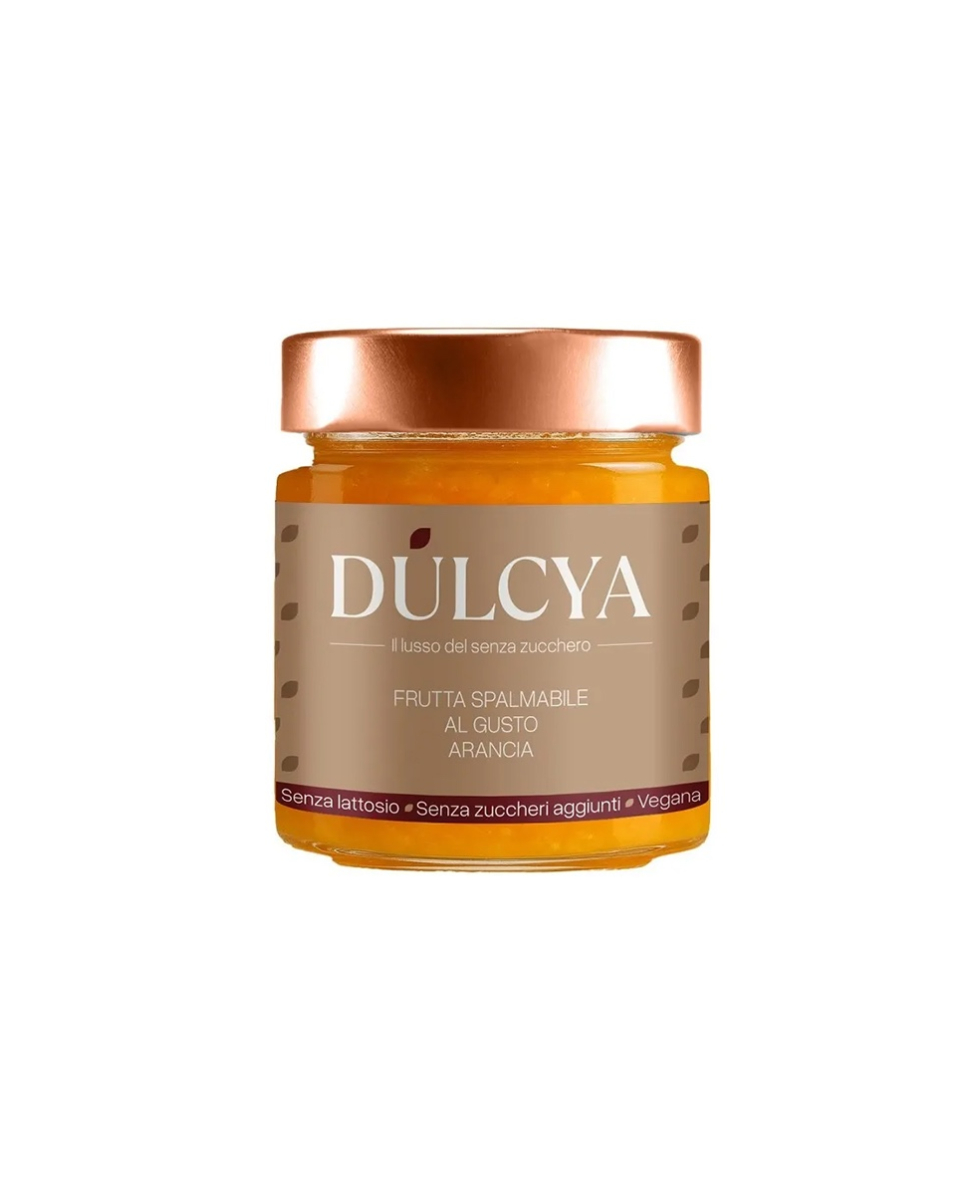 DULCYA - CONFETTURA SPALMABILE - ZERO ZUCCHERI - 200g - ARANCIA