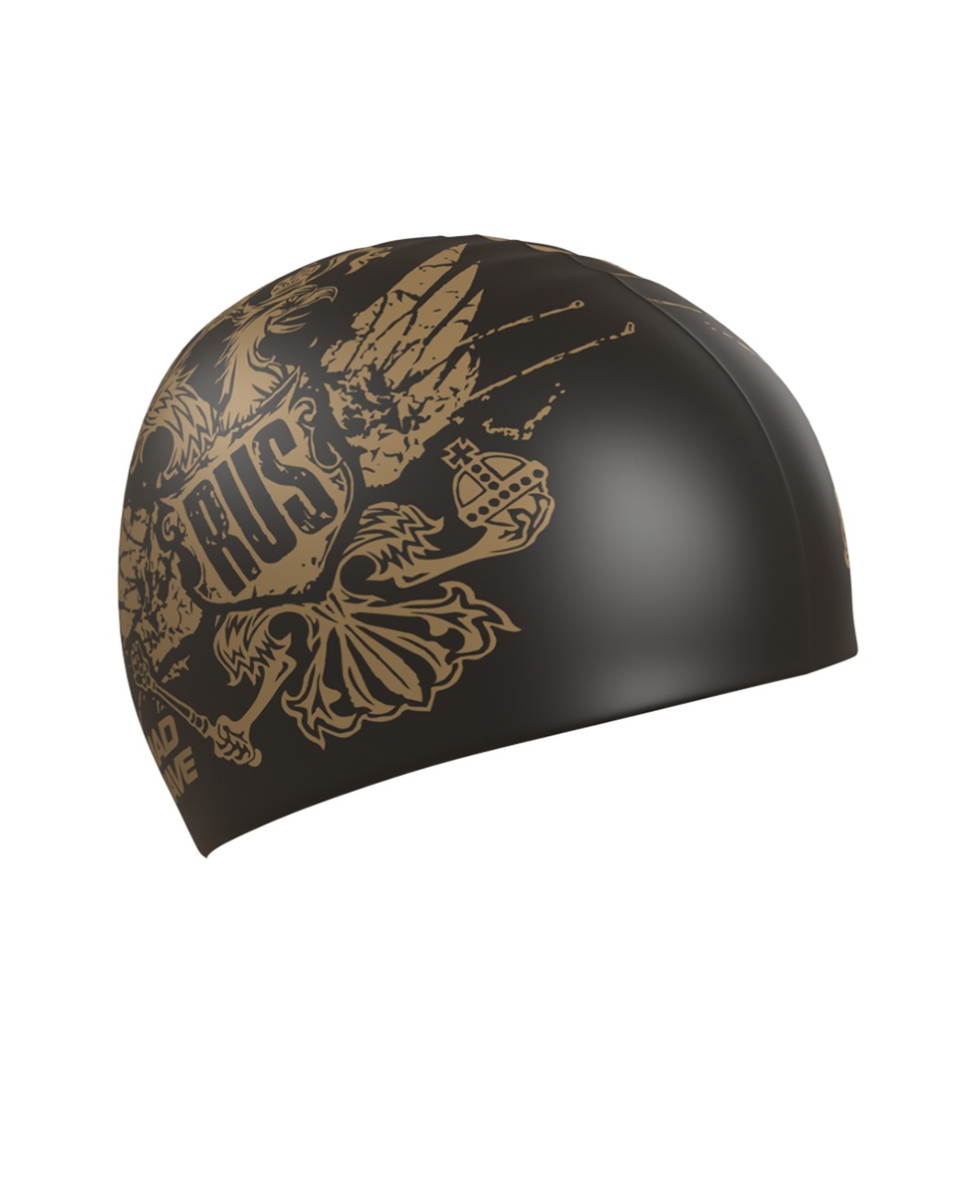 MAD WAVE - CUFFIA SILICONE - M055333001W - BLACK/GOLD EAGLE