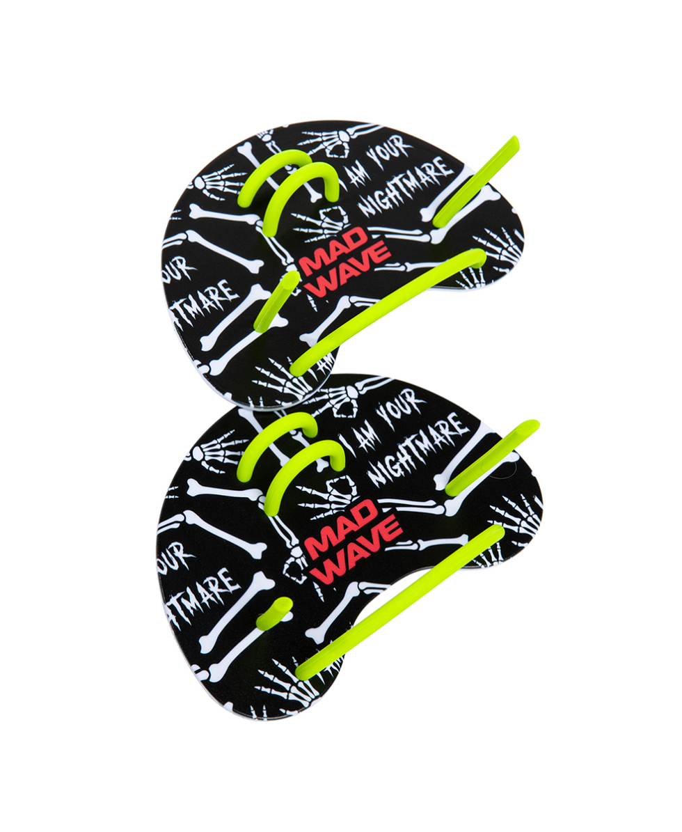 MAD WAVE - PALETTE - FINGER FUN PADDLES - M074303002W - BLACK/YELLOW
