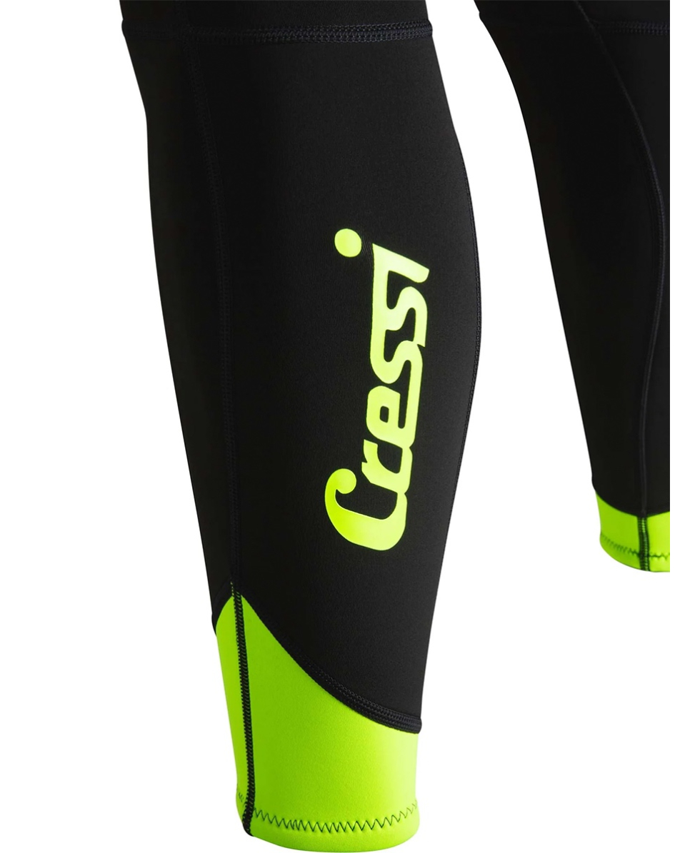 CRESSI - MUTA UOMO - KARUA - 3+2mm - DG002901 - BLACK/GREEN